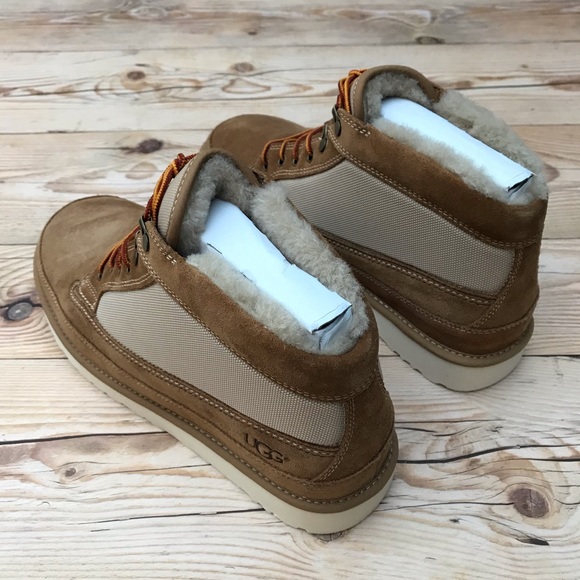 Ugg Highland Field Boot Sheepskin Lined Chestnut - Picture 10 of 16